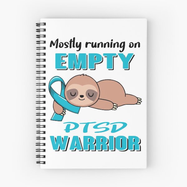 Item preview, Mostly Running On Empty PTSD Warrior designed and sold by Brad-FI.