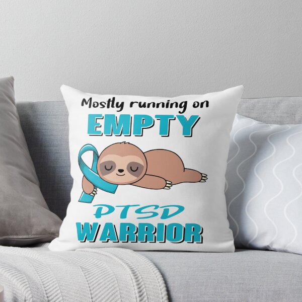 Item preview, Mostly Running On Empty PTSD Warrior designed and sold by Brad-FI.