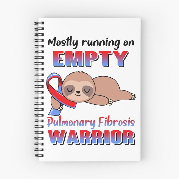 Item preview, Mostly Running On Empty Pulmonary Fibrosis Warrior designed and sold by Brad-FI.