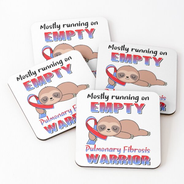 Item preview, Mostly Running On Empty Pulmonary Fibrosis Warrior designed and sold by Brad-FI.