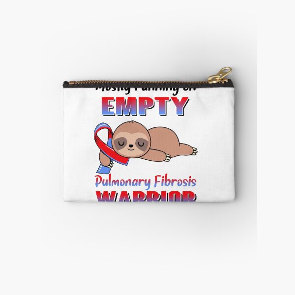 Item preview, Mostly Running On Empty Pulmonary Fibrosis Warrior designed and sold by Brad-FI.
