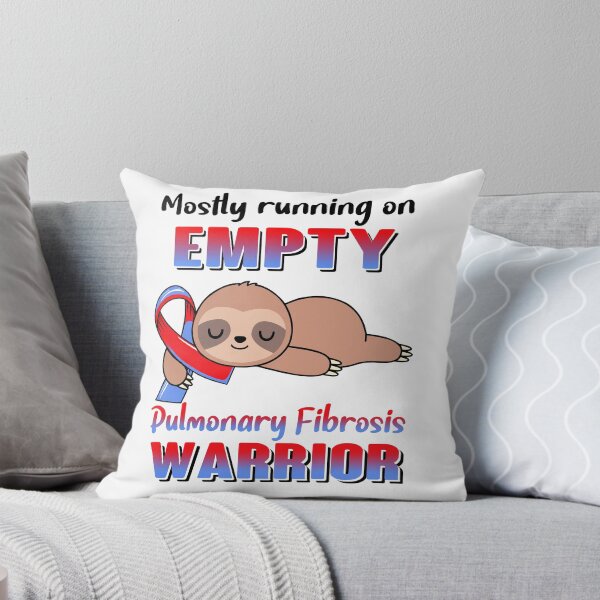 Item preview, Mostly Running On Empty Pulmonary Fibrosis Warrior designed and sold by Brad-FI.