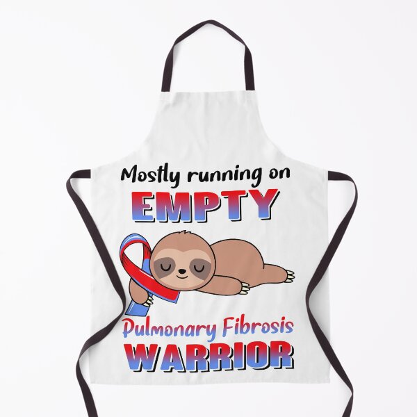 Item preview, Mostly Running On Empty Pulmonary Fibrosis Warrior designed and sold by Brad-FI.