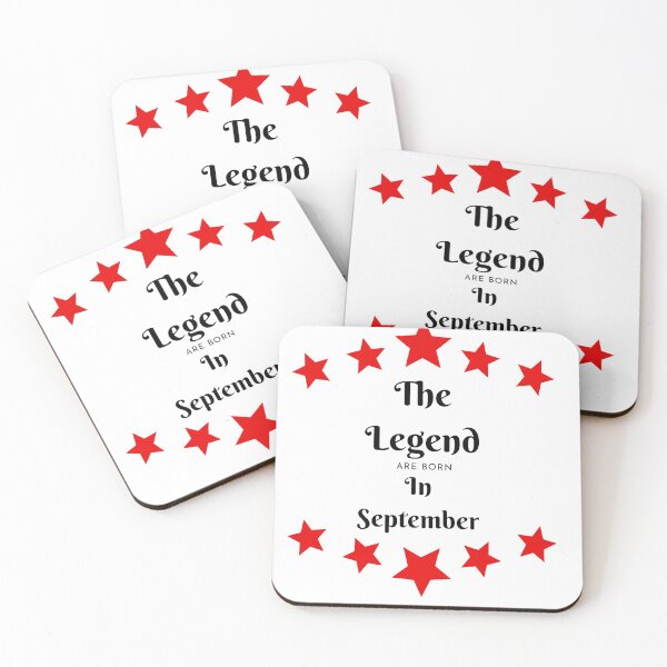 Item preview, The Legend Are Born In September designed and sold by Chanchane Store.