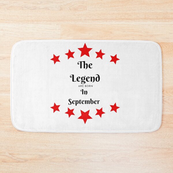 Item preview, The Legend Are Born In September designed and sold by Chanchane Store.
