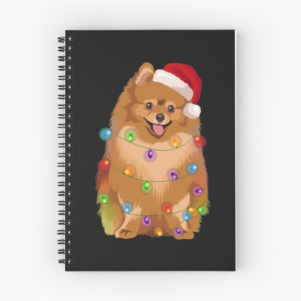 Item preview, Pomeranian Christmas Lights designed and sold by Clavitaps.