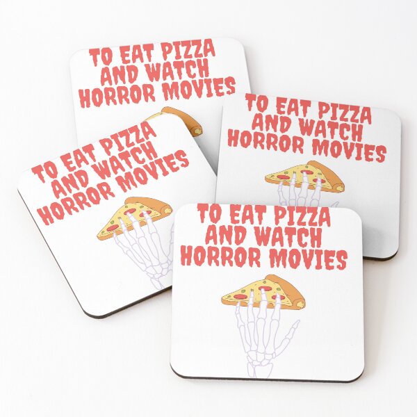 Item preview, Copy of i just want to eat pizza and watch horror movies designed and sold by Tomato-soup.