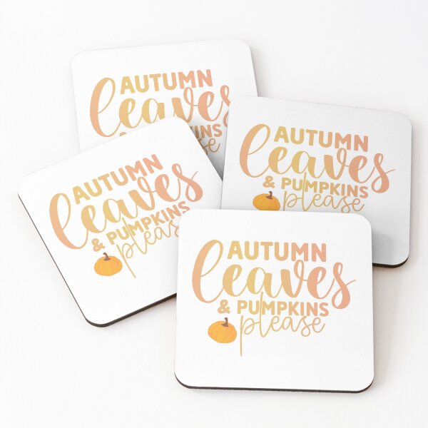 Item preview, Autumn Leaves and Pumpkins Please designed and sold by franktact.