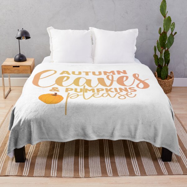 Item preview, Autumn Leaves and Pumpkins Please designed and sold by franktact.