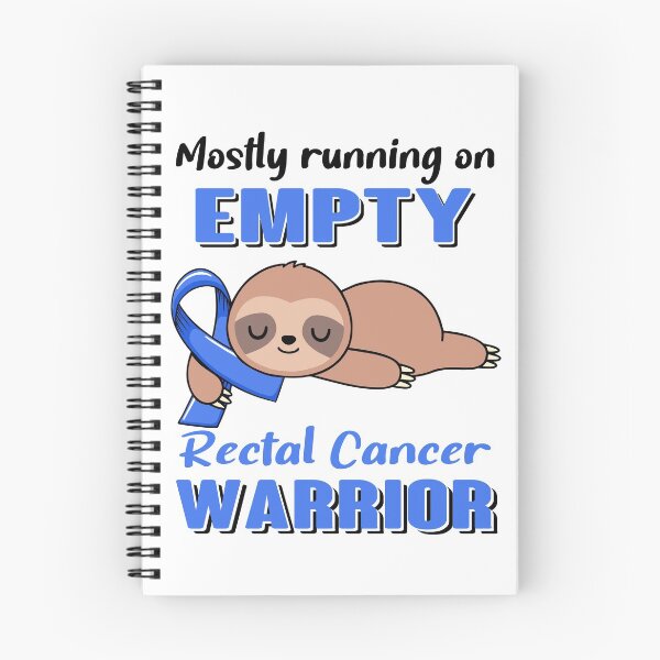 Item preview, Mostly Running On Empty Rectal Cancer Warrior designed and sold by Brad-FI.