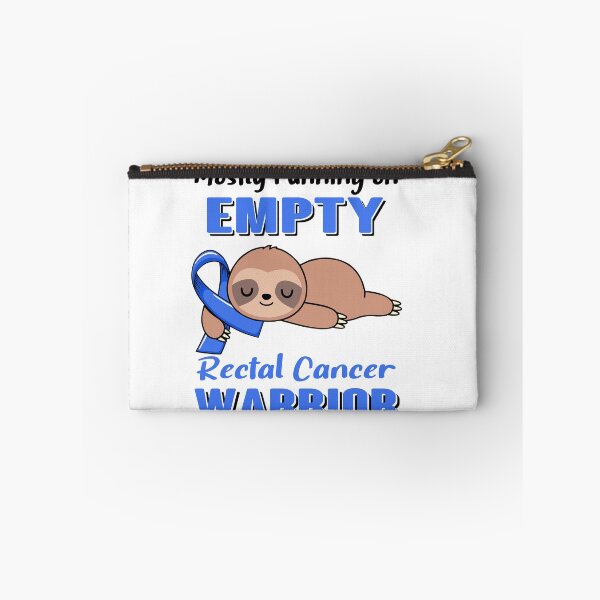 Item preview, Mostly Running On Empty Rectal Cancer Warrior designed and sold by Brad-FI.