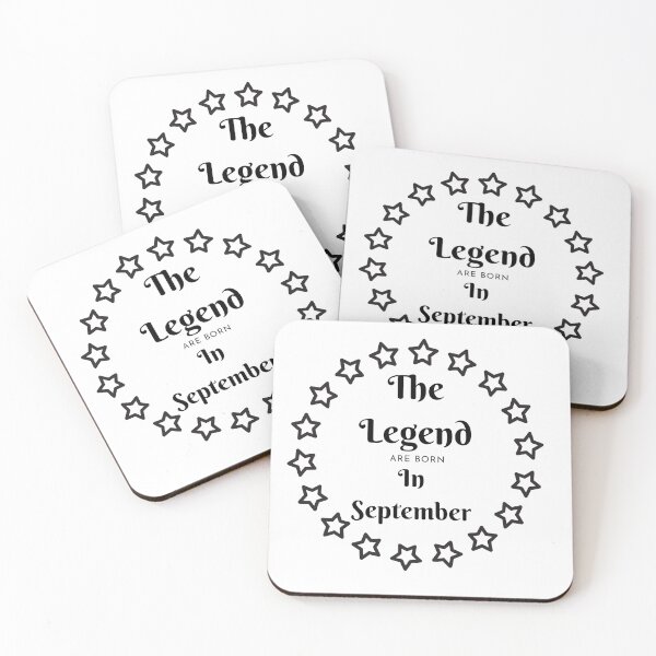 Item preview, The Legend Are Born In September designed and sold by Chanchane Store.