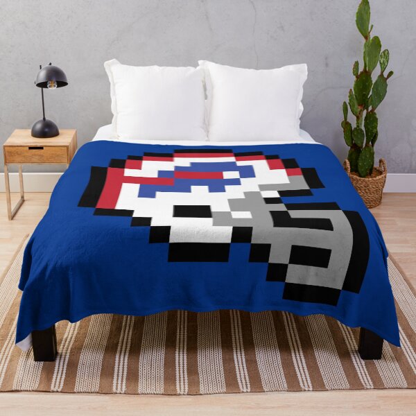 Aperçu de l'œuvre Buffalo Bills (casque de football 8 bits uniquement) créée et vendue par The Armorsmith.