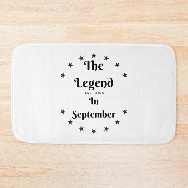 Item preview, The Legend Are Born In September designed and sold by Chanchane Store.