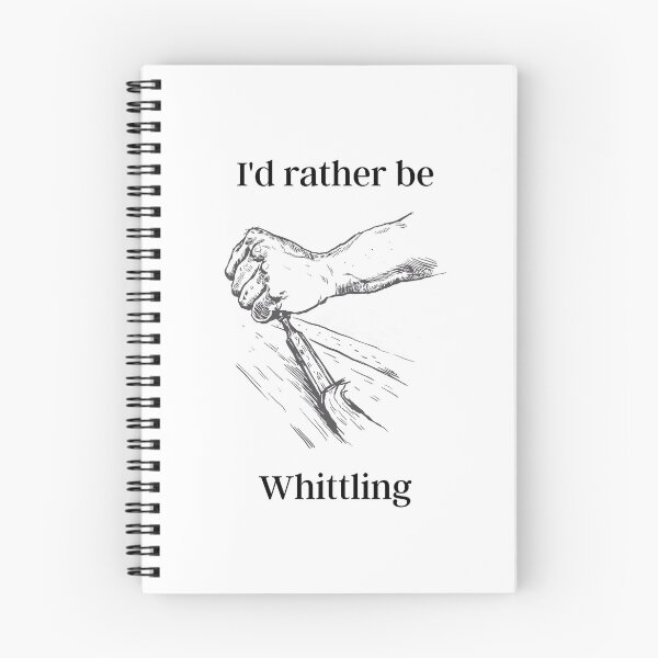 Item preview, I'd rather be whittling | gift for wood carvers designed and sold by teez4dayz.