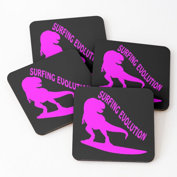 Item preview, Surfing Evolution - Dinosaurs Born To Surf designed and sold by Funkykex.