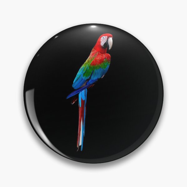 Item preview, Scarlet Makaw Parrot Red and Black designed and sold by Designforoz.