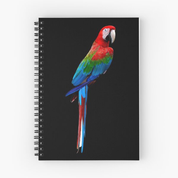Item preview, Scarlet Makaw Parrot Red and Black designed and sold by Designforoz.