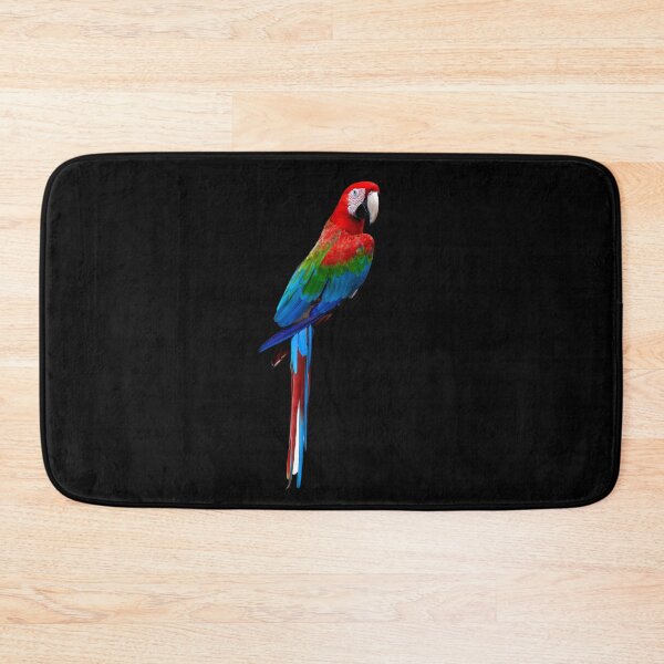 Item preview, Scarlet Makaw Parrot Red and Black designed and sold by Designforoz.
