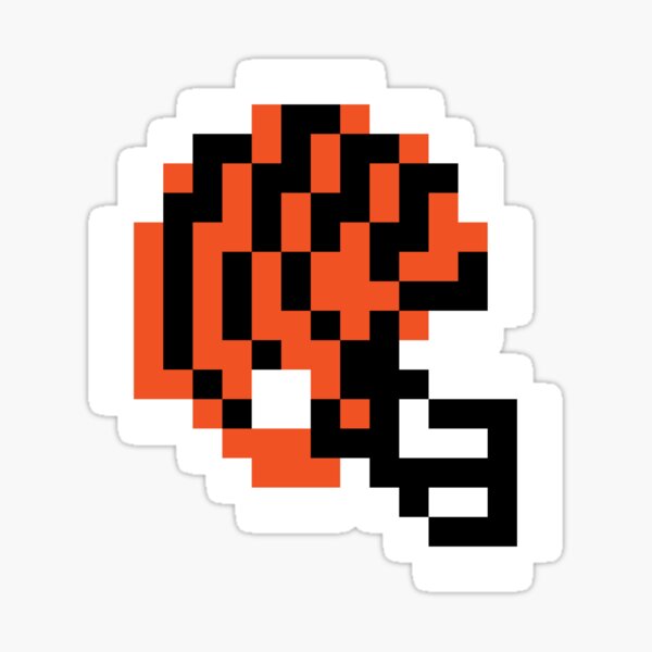 Los Angeles Rams (8-bit Football Helmet Only) Sticker for Sale by  TheArmorsmith