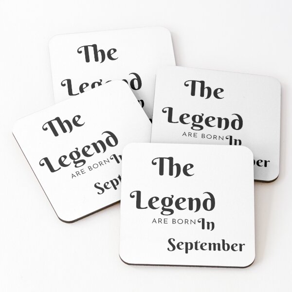 Item preview, The Legend Are Born In September designed and sold by Chanchane Store.