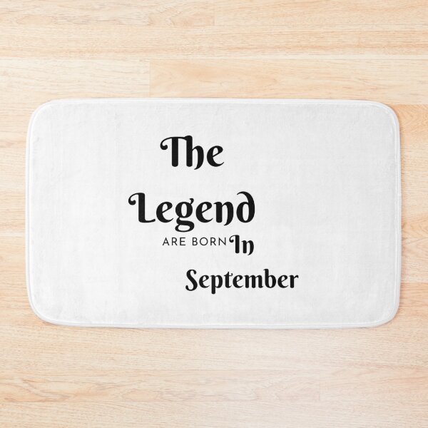 Item preview, The Legend Are Born In September designed and sold by Chanchane Store.