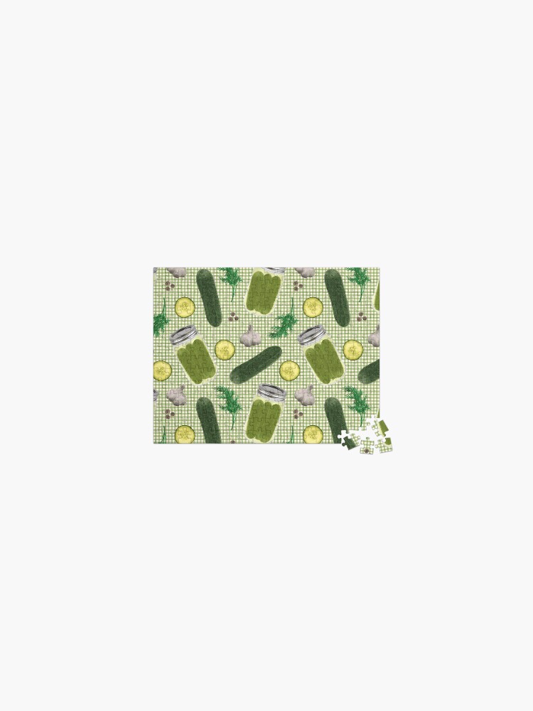 Thumbnail 1 of 2, Jigsaw Puzzle, Pickles designed and sold by PeachPaisleyPro.