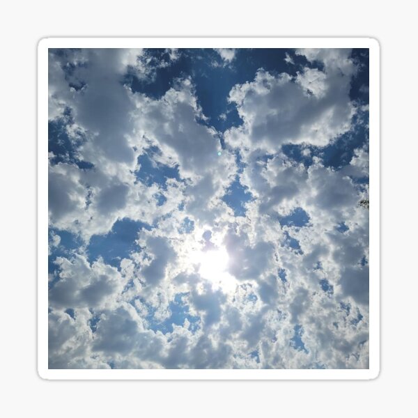 Item preview, Wolken im Himmel designed and sold by LittleBirdInk.