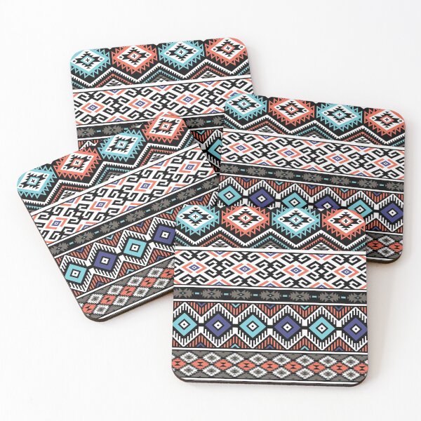 Item preview, Ndebele Fashion Tribal Pattern | African Style Geometry Art   designed and sold by Agmari.