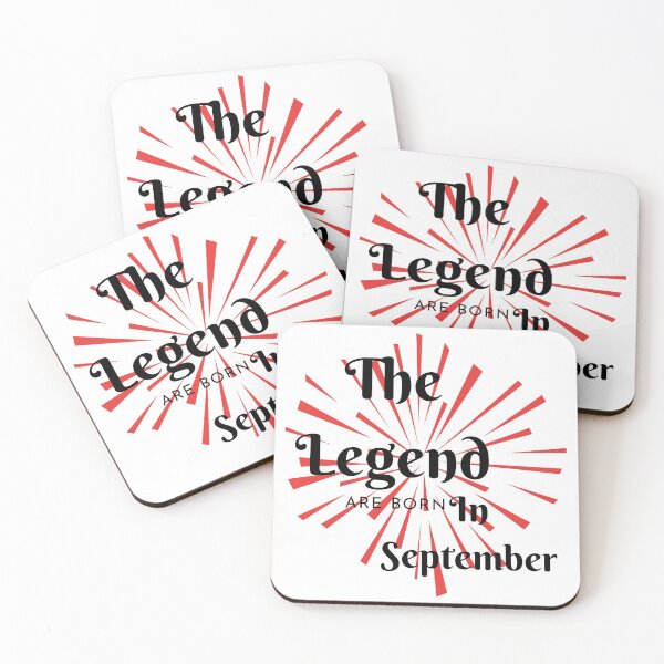 Item preview, The Legend Are Born In September designed and sold by Chanchane Store.