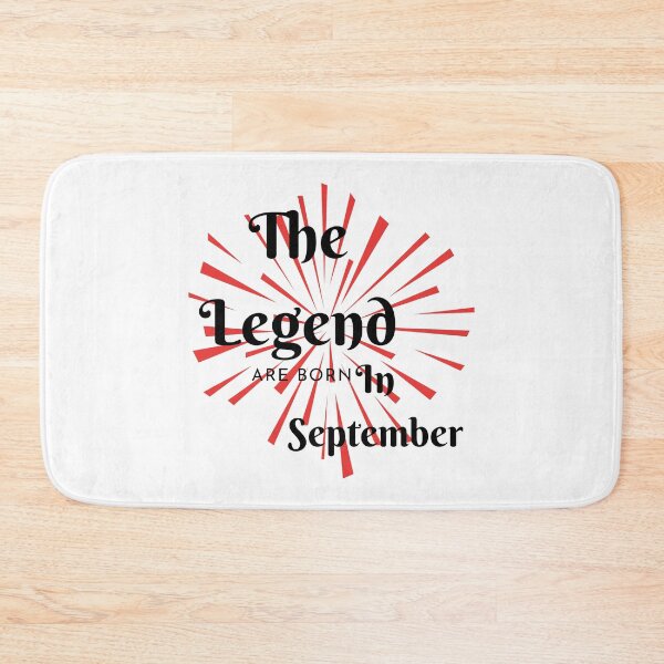 Item preview, The Legend Are Born In September designed and sold by Chanchane Store.