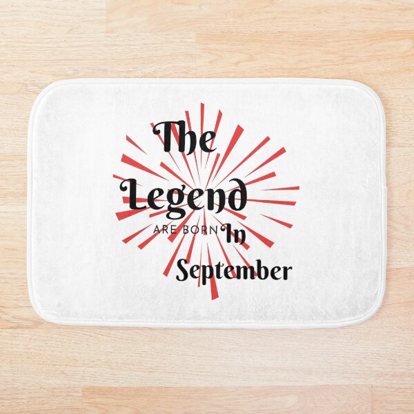Item preview, The Legend Are Born In September designed and sold by Chanchane Store.