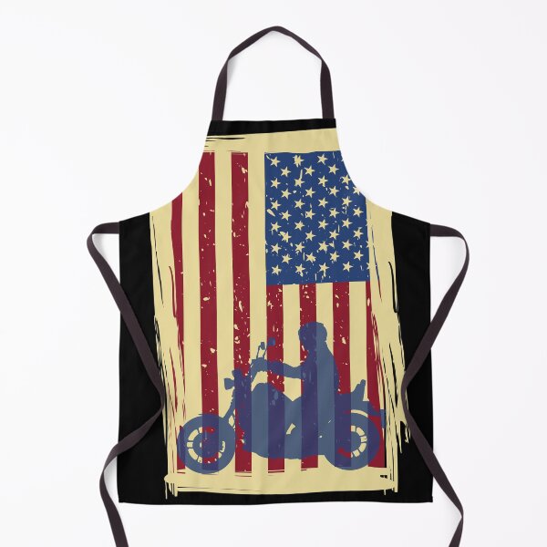 Item preview, Motorcycle Freedom (Blue, Vertical) designed and sold by RusticHouse.