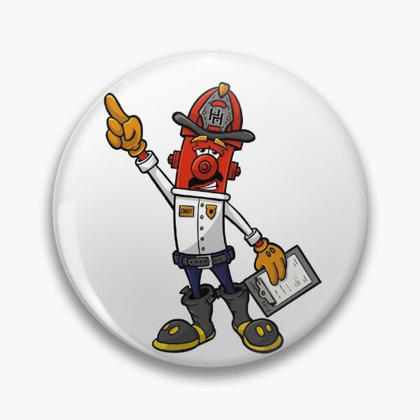 Item preview, Fire Chief In Command - Hero Hydrants designed and sold by FiremanUP.