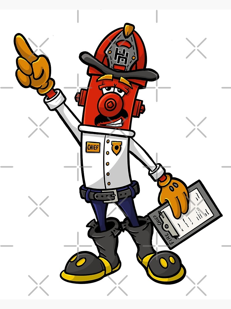 Fire Chief In Command - Hero Hydrants by FiremanUP