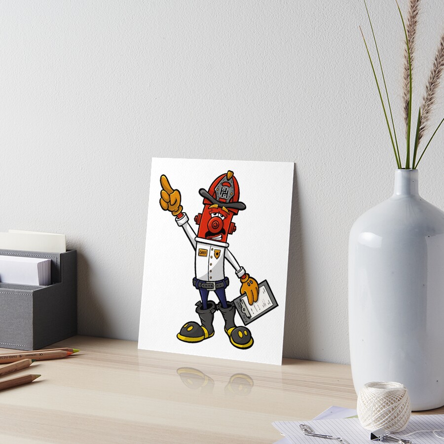 Item preview, Art Board Print designed and sold by FiremanUP.