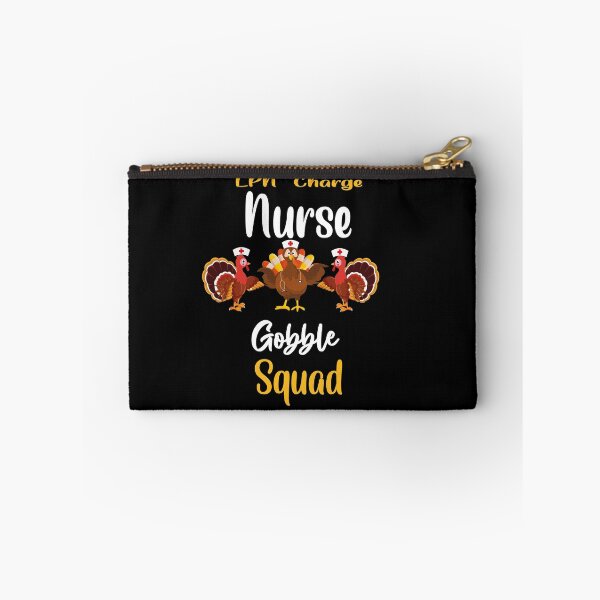Item preview, LPN Charge nurse gobble squad -turkey thanksgiving designed and sold by 0umStore.
