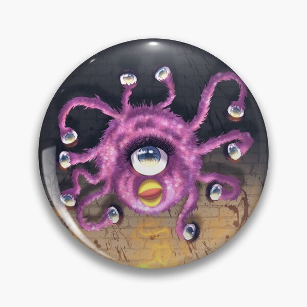Item preview, Furbeholder (Pink, Fire Background) designed and sold by MaybeitsnotMars.