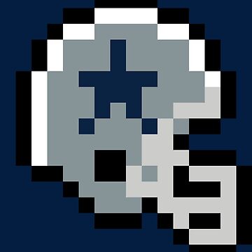 Los Angeles Rams (8-bit Football Helmet Only) Sticker for Sale by  TheArmorsmith