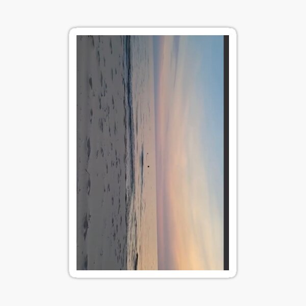 Item preview, Sonnenuntergang am Michigansee designed and sold by LittleBirdInk.