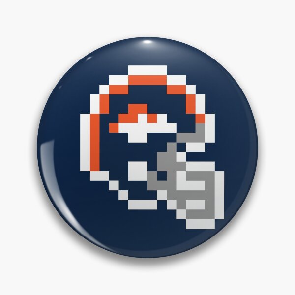 Item preview, Denver Broncos (8-bit Football Helmet Only) designed and sold by The Armorsmith.