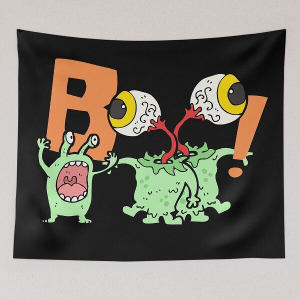Item preview, Extraterrestres de Halloween Boo Eyeballs designed and sold by Designs By YL.