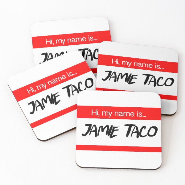 Item preview, I Think You Should Leave - Name Tag - Jamie Taco designed and sold by cvittoe.