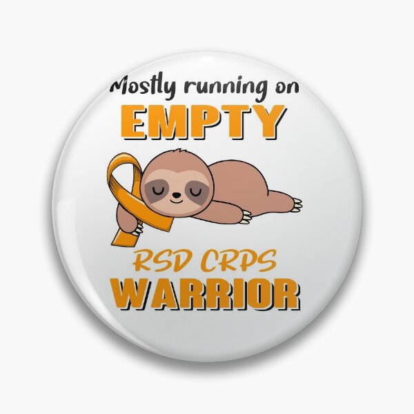 Item preview, Mostly Running On Empty RSD CRPS Warrior designed and sold by Brad-FI.