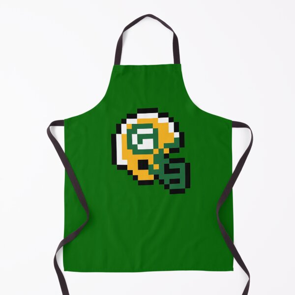 Item preview, Green Bay Packers (8-bit Football Helmet Only) designed and sold by The Armorsmith.