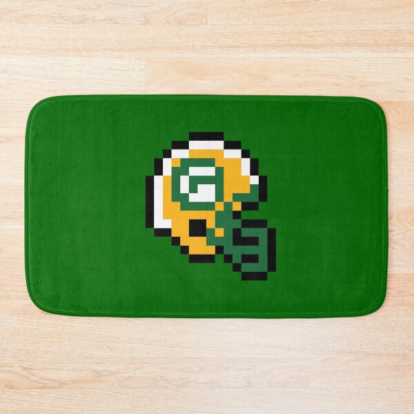Item preview, Green Bay Packers (8-bit Football Helmet Only) designed and sold by The Armorsmith.