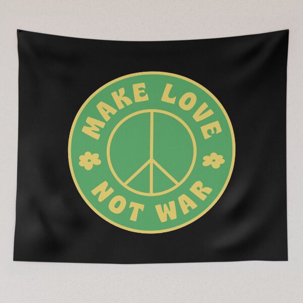 Item preview, MAKE LOVE NOT WAR designed and sold by asymmetrickid.