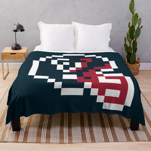 Item preview, Houston Texans (solo casco de fútbol americano de 8 bits) designed and sold by The Armorsmith.
