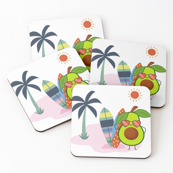 Item preview, Avocado Summer Time, Surfing time designed and sold by The-Fantasy.