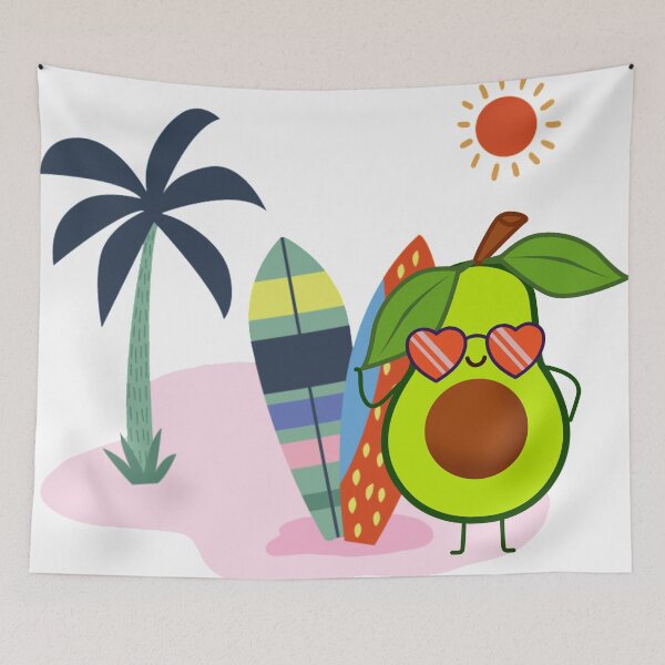 Item preview, Avocado Summer Time, Surfing time designed and sold by The-Fantasy.